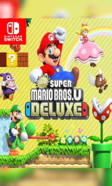 Buy New Super Mario Bros. U Deluxe (Nintendo Switch) - Nintendo eShop  Account - GLOBAL - Cheap - !