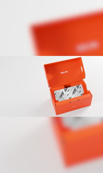 Nike gift 2024 card box