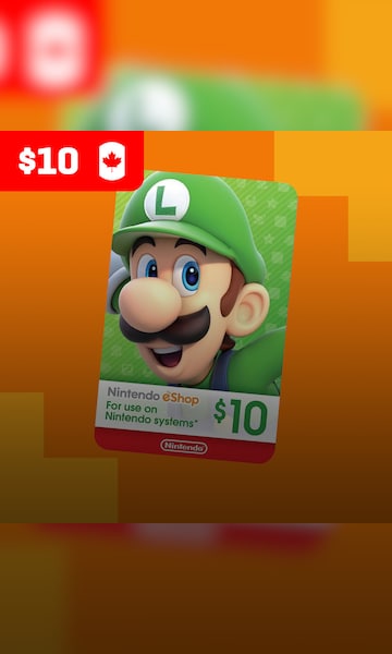 Comprar Nintendo eShop Card 10$ Nintendo Eshop