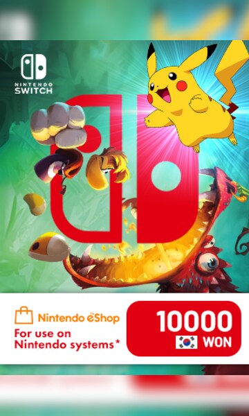 ¡Comprar Nintendo eShop Card 10000 WON - Nintendo eShop Clave - COREA ...