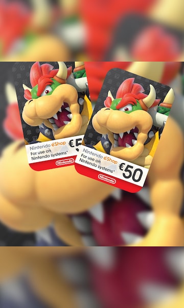 Nintendo eShop Cards, €15 - €100