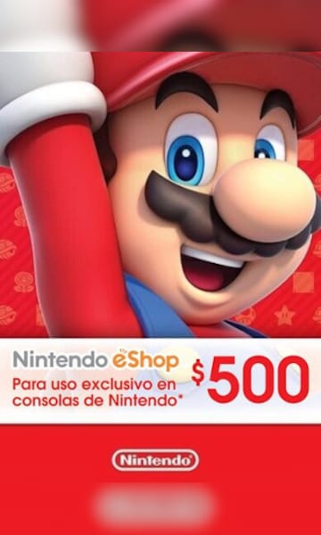 Nintendo eshop sales mexico sale