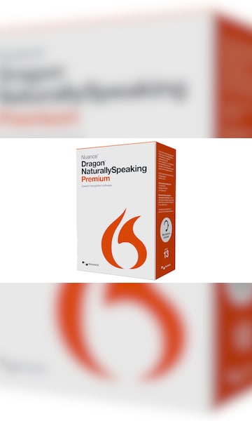 Nuance Dragon NaturallySpeaking Premium 13 English ( PC ) - Nuance Key - GLOBAL - 1