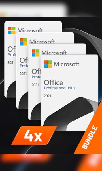 Buy Office 2021 Professional Plus x4 Bundle (PC) - Microsoft Key ...
