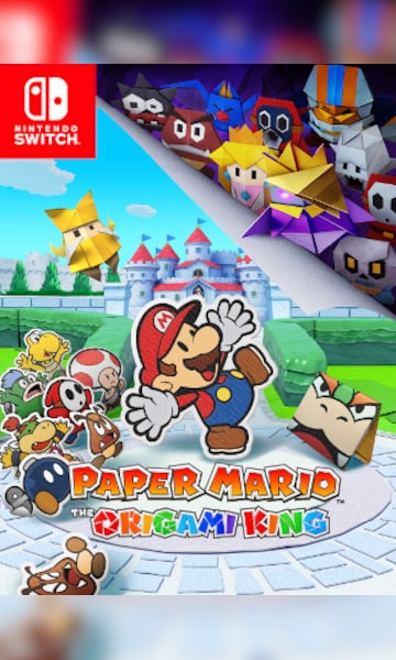 Paper mario store origami king eshop