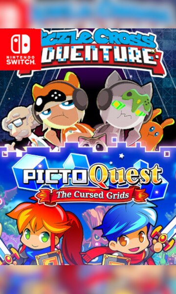 Buy Piczle Cross Adventure + PictoQuest: The Cursed Grids (Nintendo ...