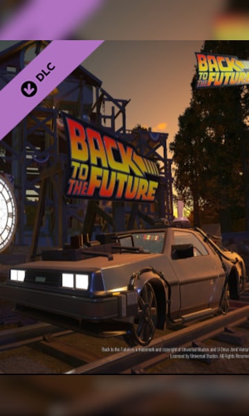 Buy Planet Coaster Back to the Future Time Machine Construction