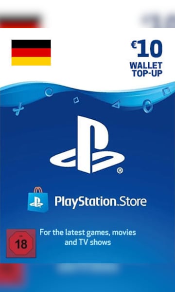 Buy PlayStation Network Gift Card 10 EUR PSN GERMANY Cheap