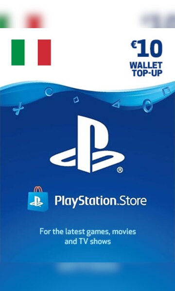 Buy PlayStation Network Gift Card 10 EUR - PSN ITALY - Cheap - !