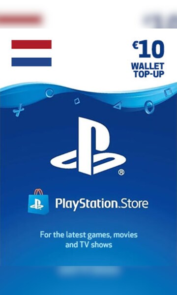 Buy PlayStation Network Gift Card 10 EUR - PSN NETHERLANDS - Cheap