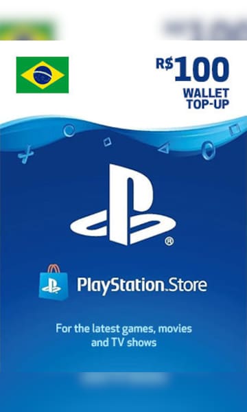 Comprar Cartão PSN 100 Reais Playstation Network Brasil