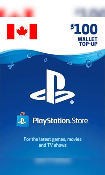 Buy PlayStation Network Gift Card 100 CAD PSN CANADA - Cheap - !