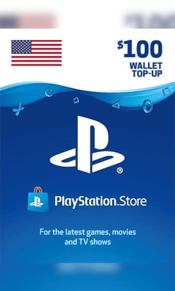 PlayStation Network - Buy 100 USD PSN Gift Card (US)