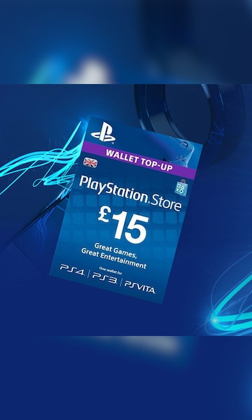 Buy PlayStation Network Gift Card 15 GBP PSN UNITED KINGDOM