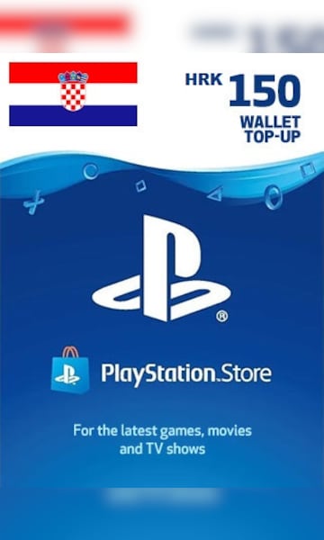 PlayStation Network Gift Card 150 HRK - PSN Key - CROATIA - 0