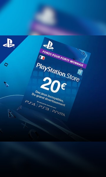 Buy PlayStation Card 20 EUR - PSN - FRANCE - Cheap - G2A.COM!
