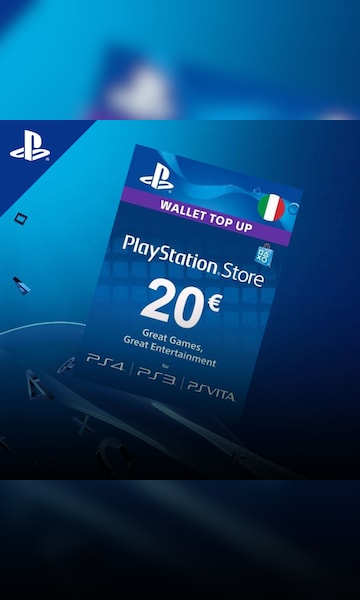 Compra PlayStation Network Gift Card 20 EUR PSN ITALIA - Economico -  !