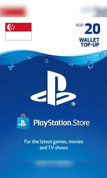 Buy PlayStation Network Gift Card 20 SGD PSN Key SINGAPORE