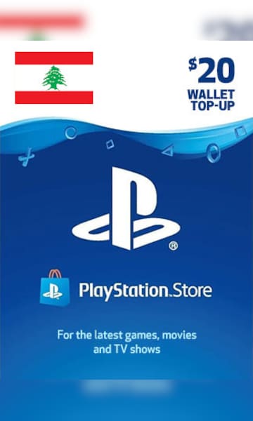 Buy PlayStation Network Gift Card 20 USD PSN Key LEBANON