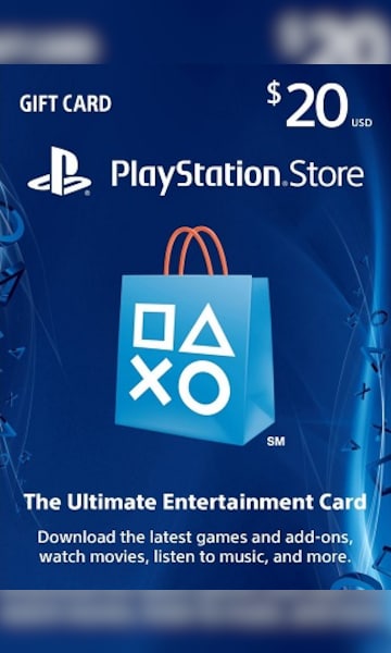 PlayStation Network Gift Card 20 USD PSN UNITED STATES - 0
