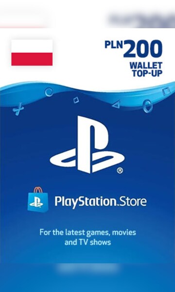 Buy PlayStation Network Gift Card 200 PLN PSN POLAND Cheap