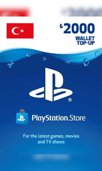 Buy PlayStation Network Gift Card 2000 TRY PSN Key TURKEY Cheap G2A .COM
