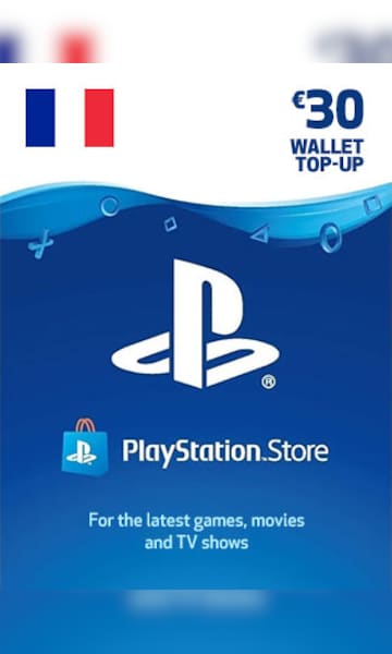 30€ Carte Cadeau PlayStation  Compte PSN français uniquement