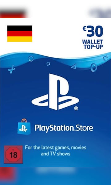 PlayStation Network Gift Card 30 EUR - PSN GERMANY - 0