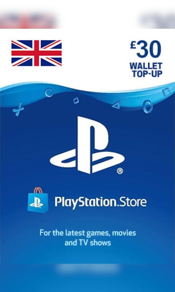 PlayStation Network Gift Card 30 GBP PSN UNITED KINGDOM - 0