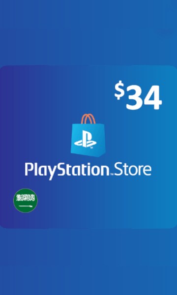 PlayStation Network Gift Card 34 USD - PSN Key - SAUDI ARABIA - 0