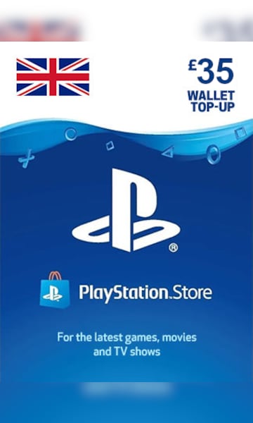 PlayStation Network Gift Card 35 GBP PSN UNITED KINGDOM - 0