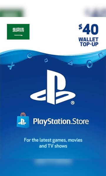 Buy PlayStation Network Gift Card 40 USD PSN SAUDI ARABIA