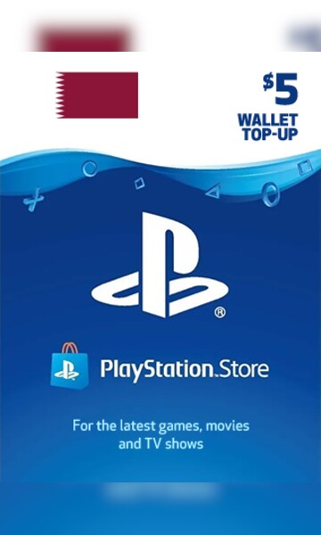 Buy PlayStation Network Gift Card 5 USD - PSN - QATAR - Cheap - !