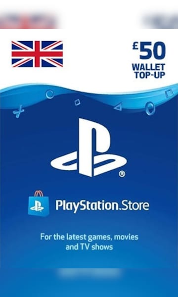 PlayStation Network Gift Card 50 GBP PSN UNITED KINGDOM - 0