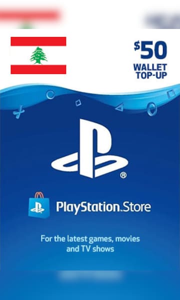 Buy PlayStation Network Gift Card 50 USD PSN Key LEBANON