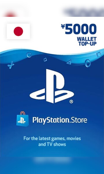 Psn card on sale 5000 yen