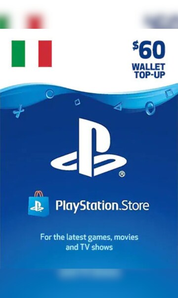 Buy PlayStation Network Gift Card 60 EUR PSN Key ITALY Cheap