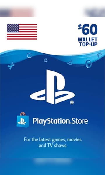 PlayStation Network Gift Card 60 USD PSN UNITED STATES - 0