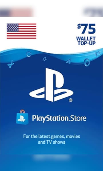 $75 Sony PlayStation Store Gift Card