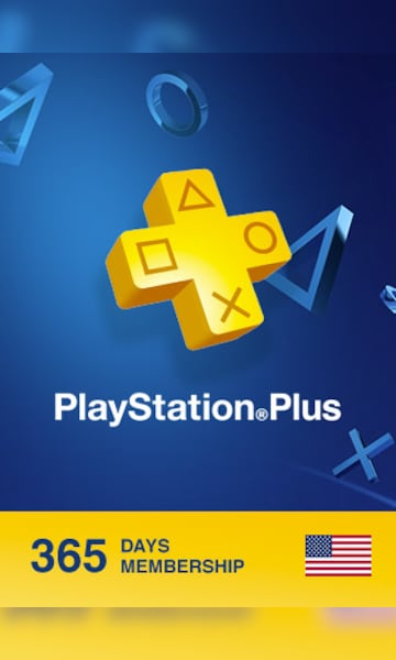 Sony PlayStation PS Plus 1 Year 12-Month Membership Card USA