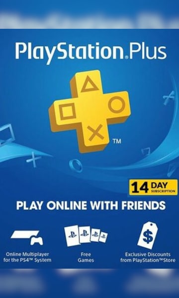 Buy Playstation Plus Trial CARD PSN NORTH AMERICA 14 Days - Cheap - !