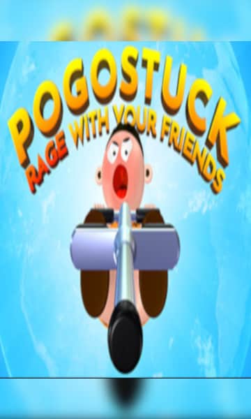 Getting Over It but it's actually Pogostuck 