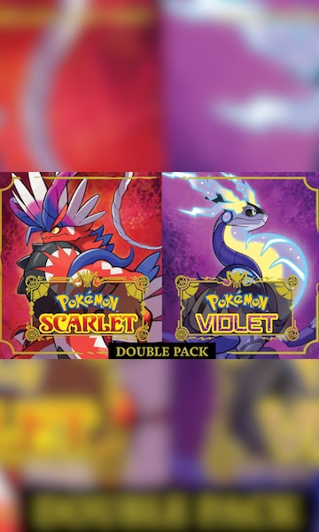 Pokemon Scarlet & Pokemon Violet Double Pack for Nintendo Switch