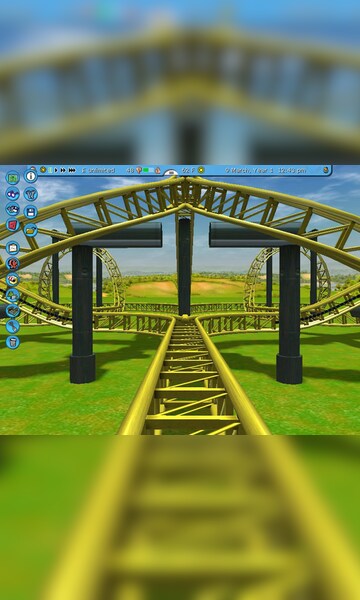RCT3 Platinum combines the excitement and roller coaster, theme