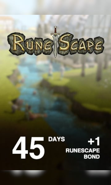 Runescape 45 Day Membership + 1 Runescape Bond - 0