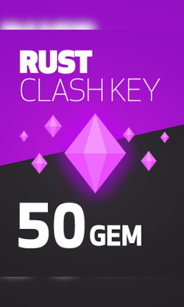 Rust Clash 50 Gem - Clash.gg Key - GLOBAL - 0