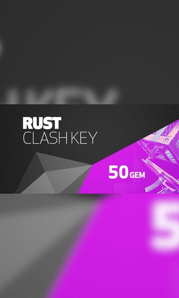 Rust Clash 50 Gem - Clash.gg Key - GLOBAL - 1
