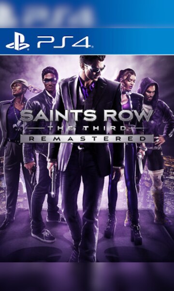 Buy Saints Row The Third Remastered PS4 PSN Account GLOBAL