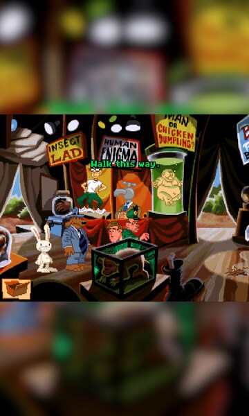 Sam & Max Hit the Road (PC): Aventura e humor ácido