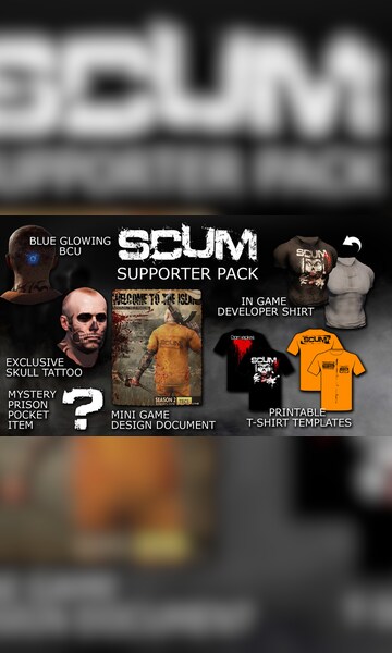 Scum supporter pack что в него входит